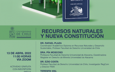 Profesora de Derecho Invitada en Apertura de Diplomado Sobre Recursos Naturales de la Universidad de Chile