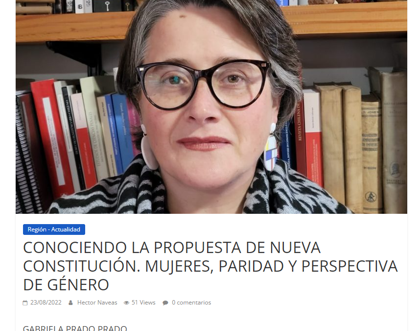 Conociendo la propuesta de nueva constitución