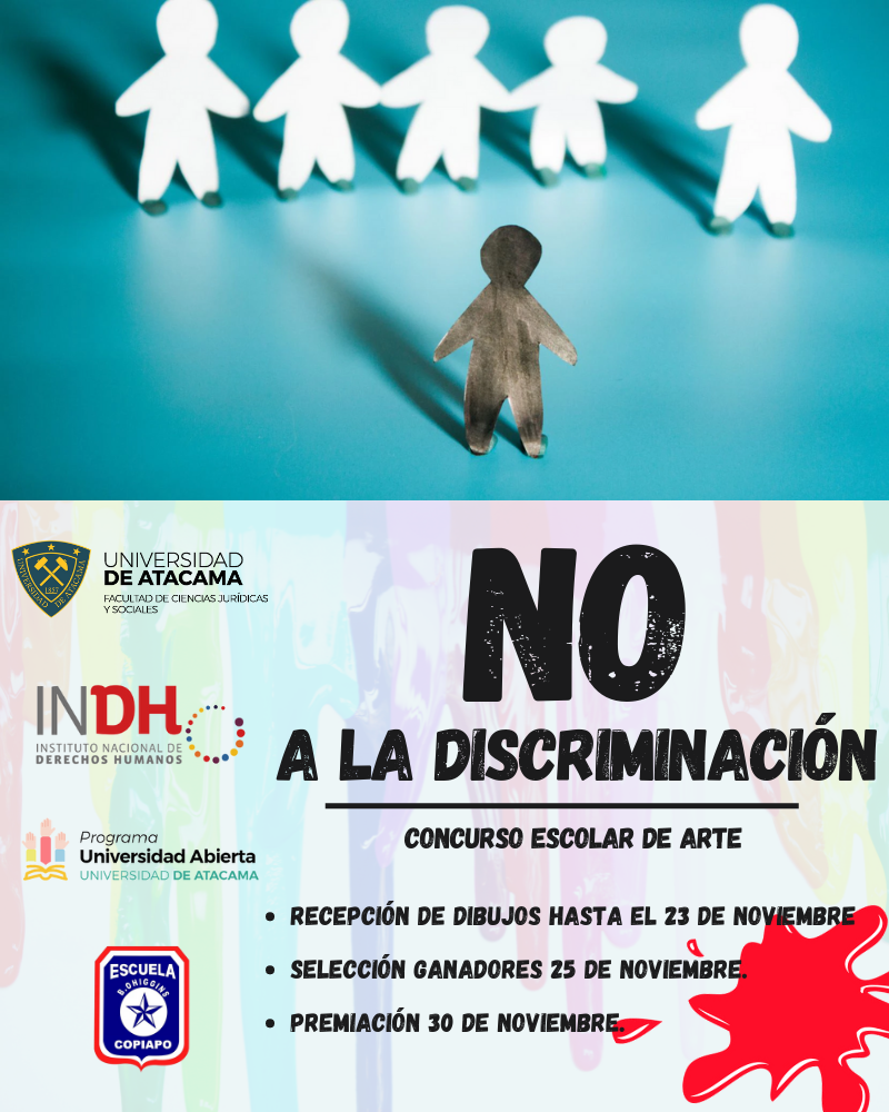 Concurso Escolar de Arte «No a la Discriminacón»